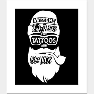 Dads Beards Posters and Art